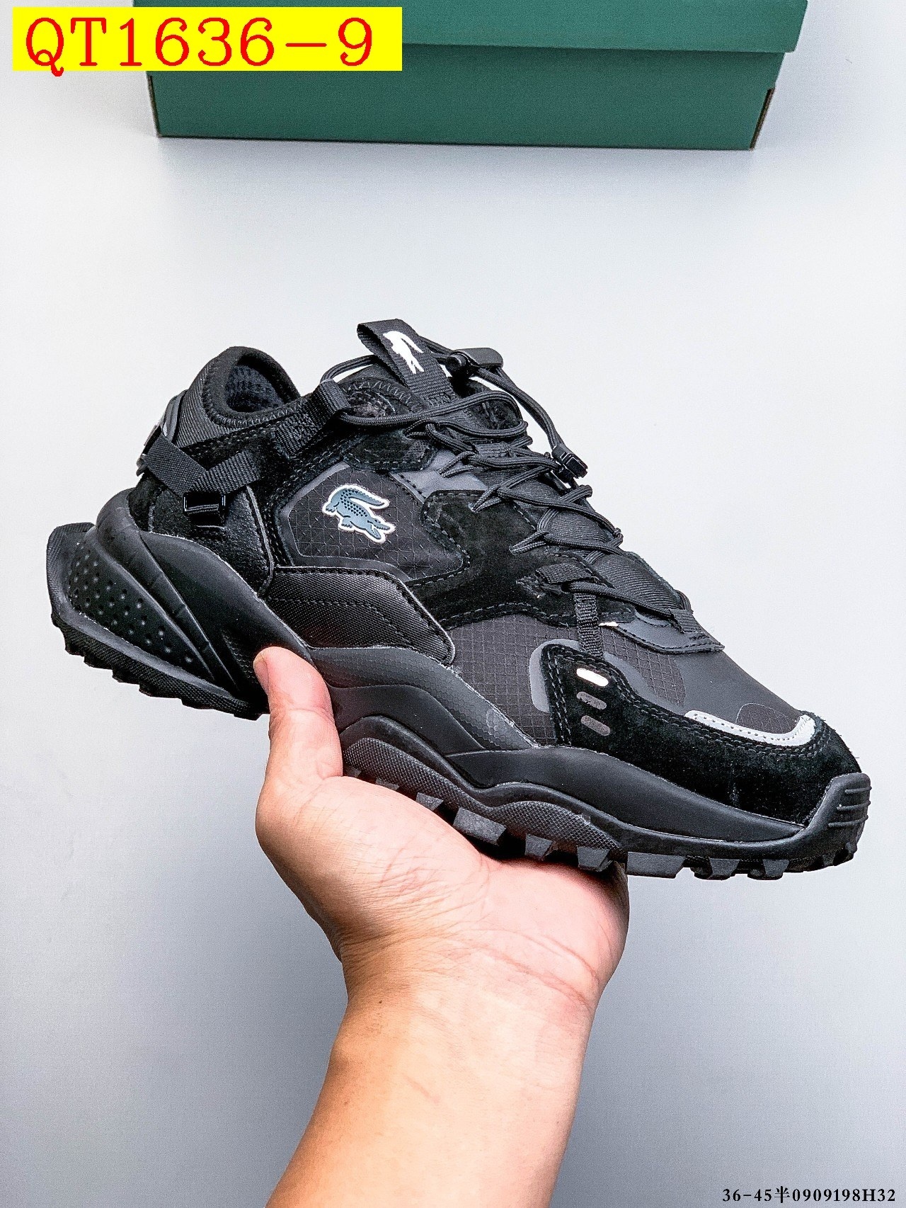 65$ lacoste L-Guard Breaker Size 36-45 half 931250 QT1636 gallery