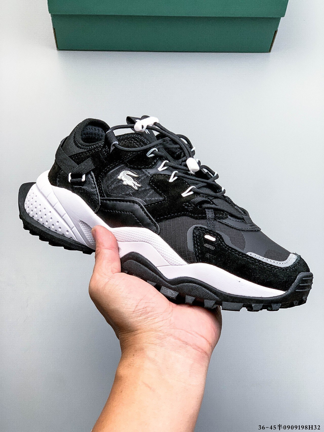 65$ lacoste L-Guard Breaker Size 36-45 half 931250 QT1636 gallery