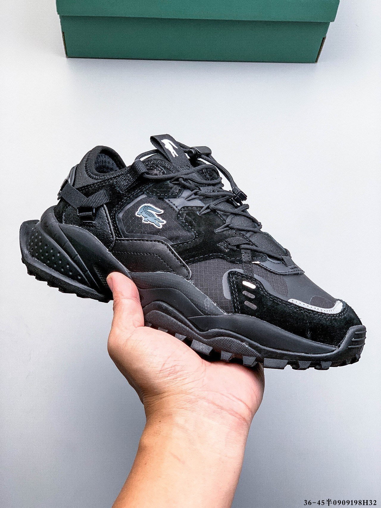 65$ lacoste L-Guard Breaker Size 36-45 half 931250 QT1636 gallery