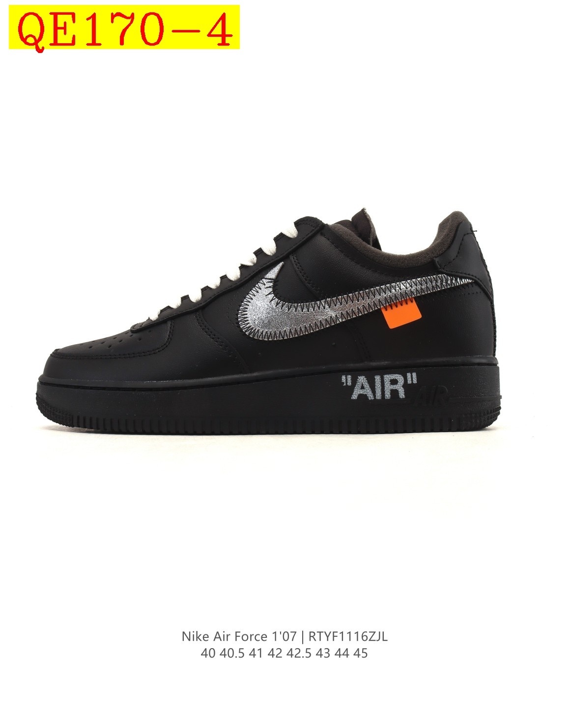 66$ AF1 Nike Air Force 1 07 Low size 40-45 half 334660 QE170 gallery