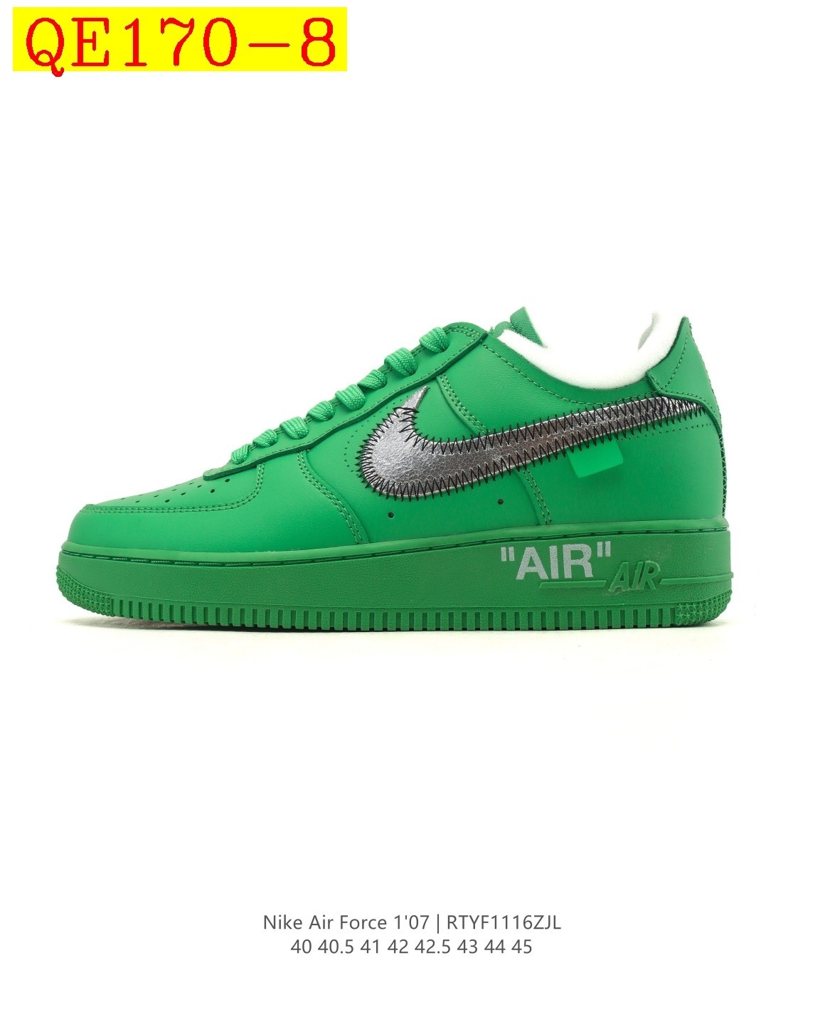 66$ AF1 Nike Air Force 1 07 Low size 40-45 half 334660 QE170 gallery