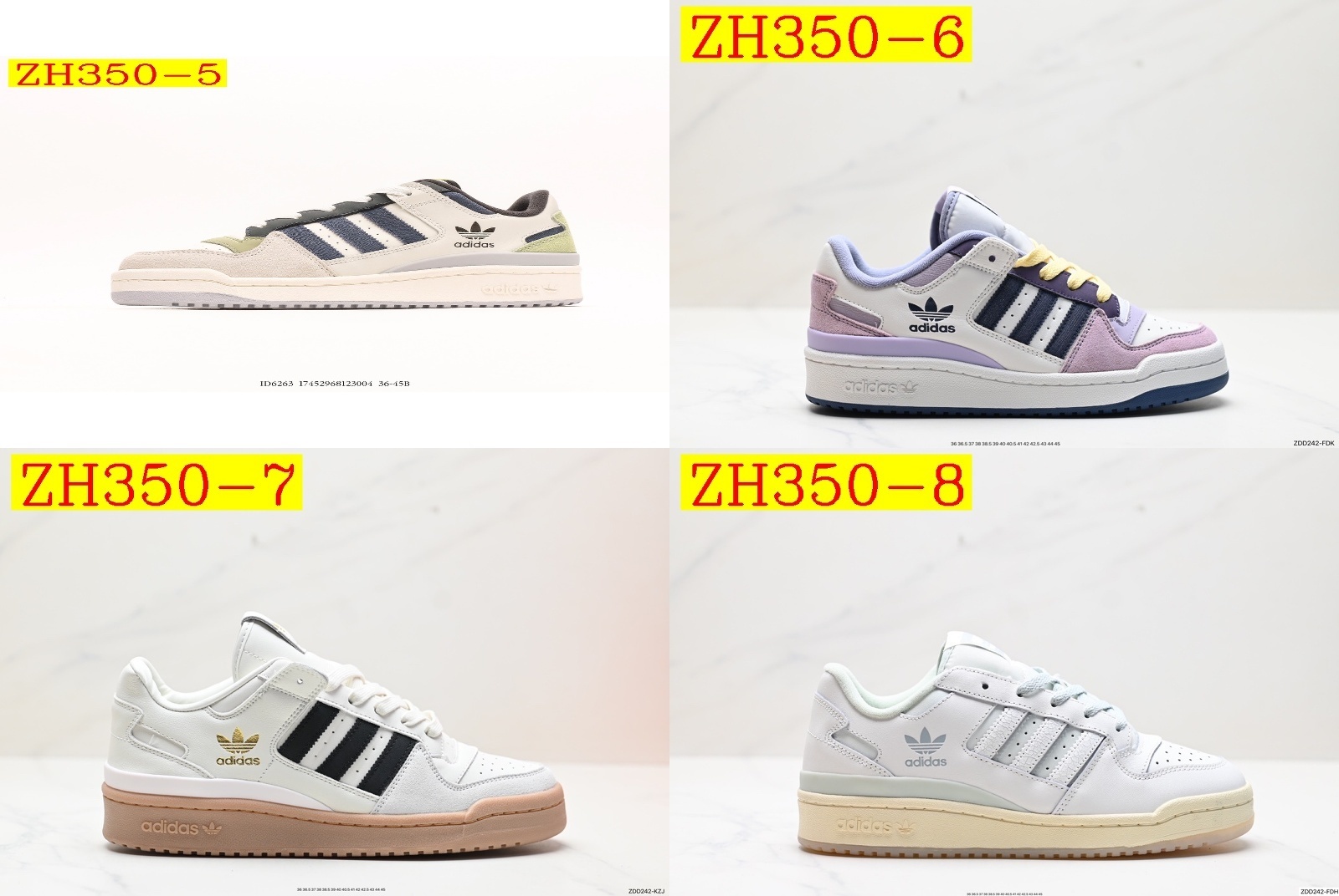 66$ Adidas Forum 84 Low size 36-45 All Colors 1 946050 ZH350 gallery