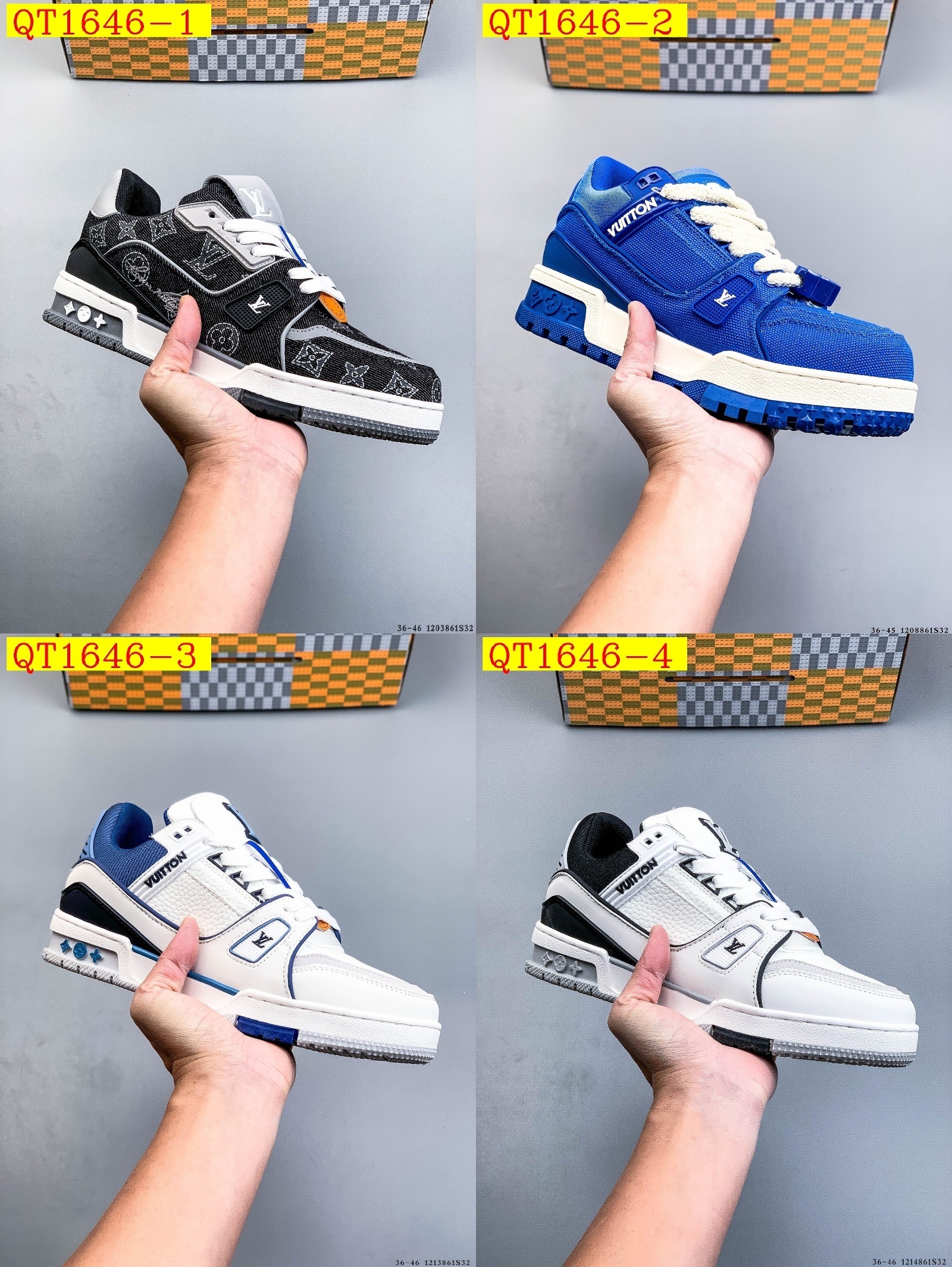 67$ Louis Vuitton LV Shoes Size 36-45 336280 QT1646 gallery