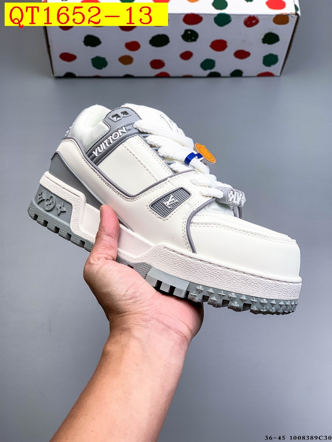 68$ Louis Vuitton LV Trainer Maxi Size 36-45 534020 QT1652 gallery