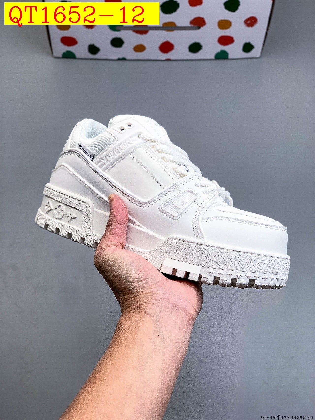 68$ Louis Vuitton LV Trainer Maxi Size 36-45 534020 QT1652 gallery