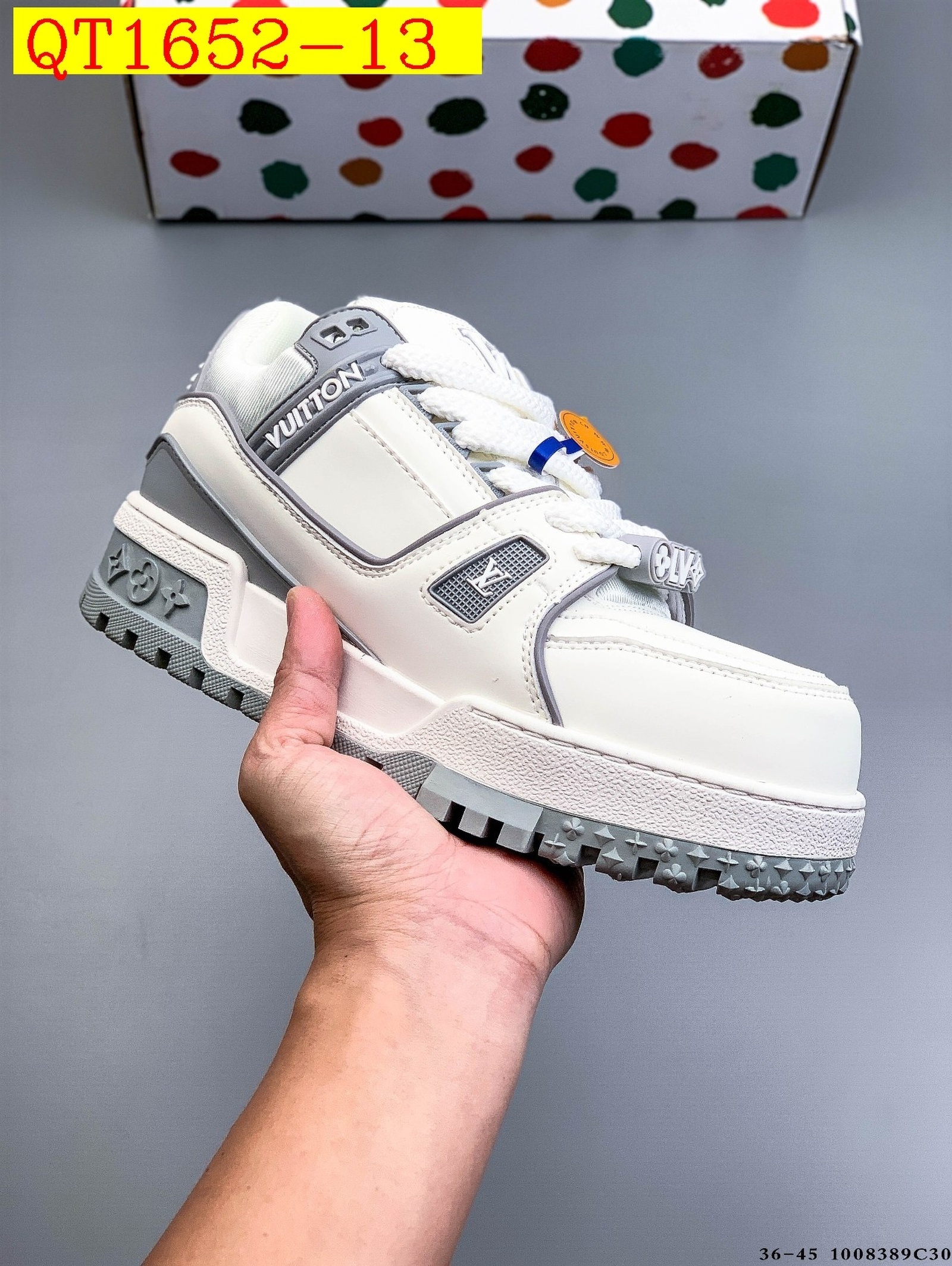 68$ Louis Vuitton LV Trainer Maxi Size 36-45 534020 QT1652 gallery