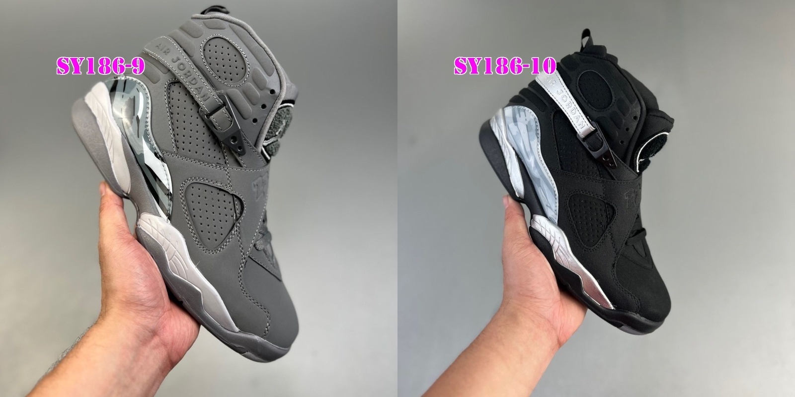 68$ Nike Air Jordan 8 Retro Size 40-47 437610 SY186 gallery