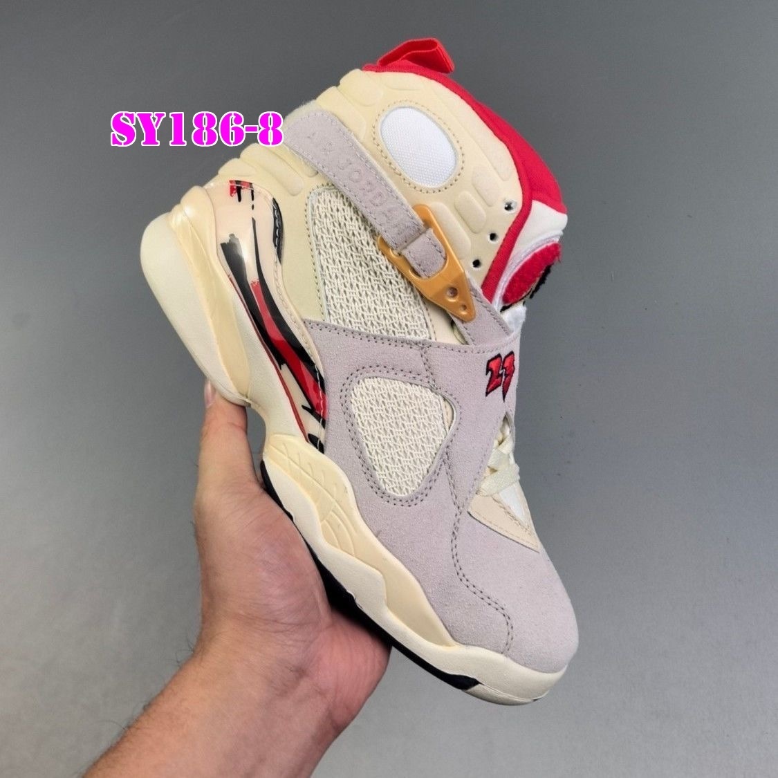 68$ Nike Air Jordan 8 Retro Size 40-47 437610 SY186 gallery