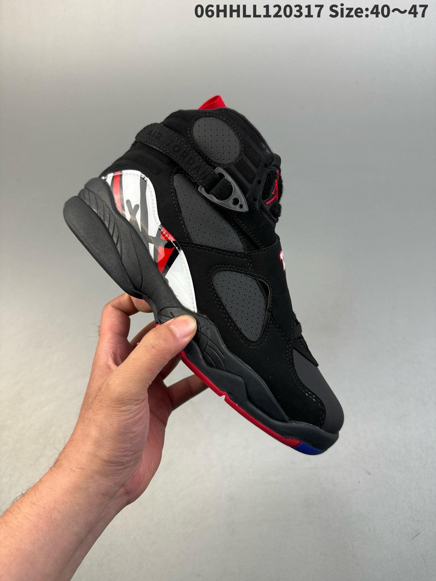 68$ Nike Air Jordan 8 Retro Size 40-47 437610 SY186 gallery