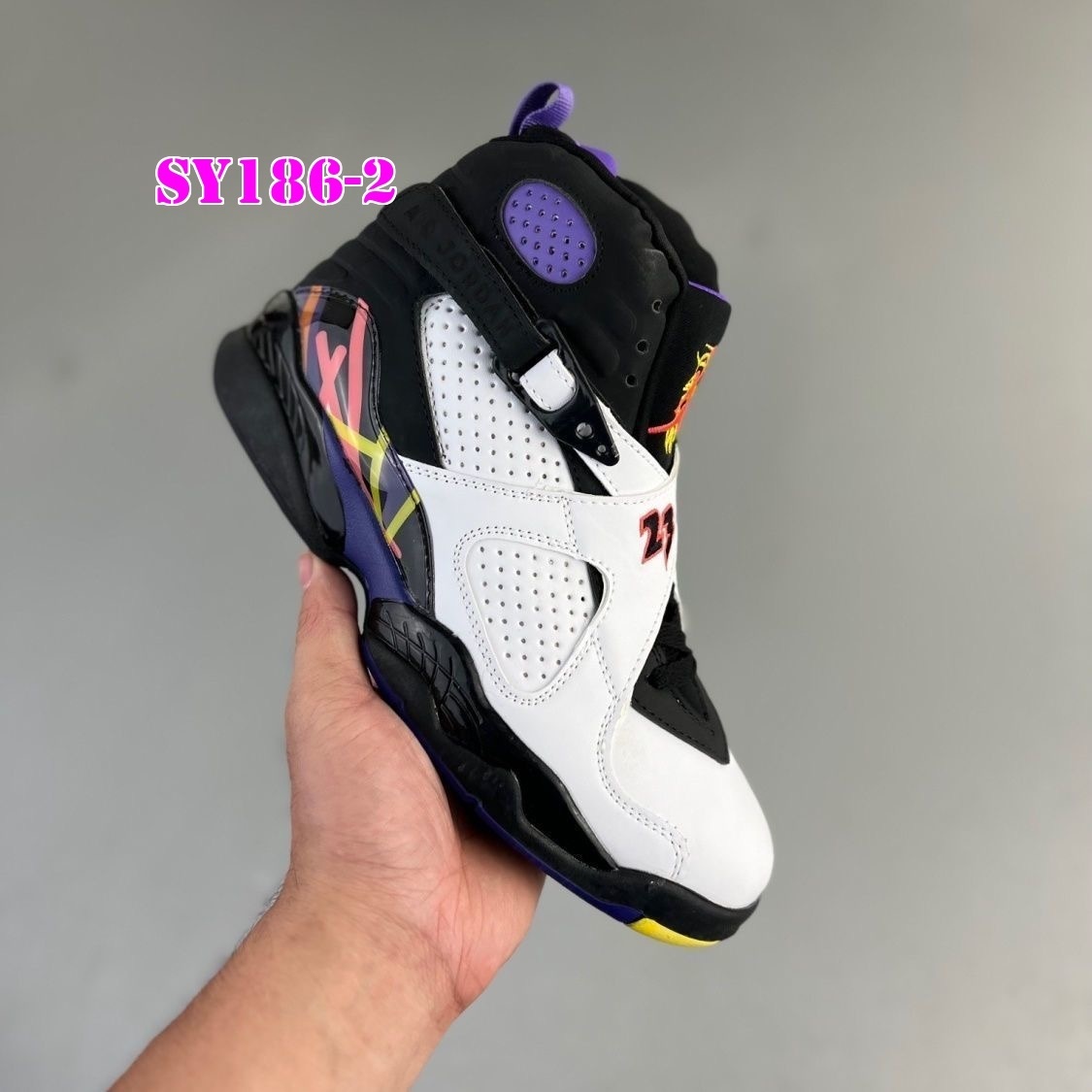 68$ Nike Air Jordan 8 Retro Size 40-47 437610 SY186 gallery