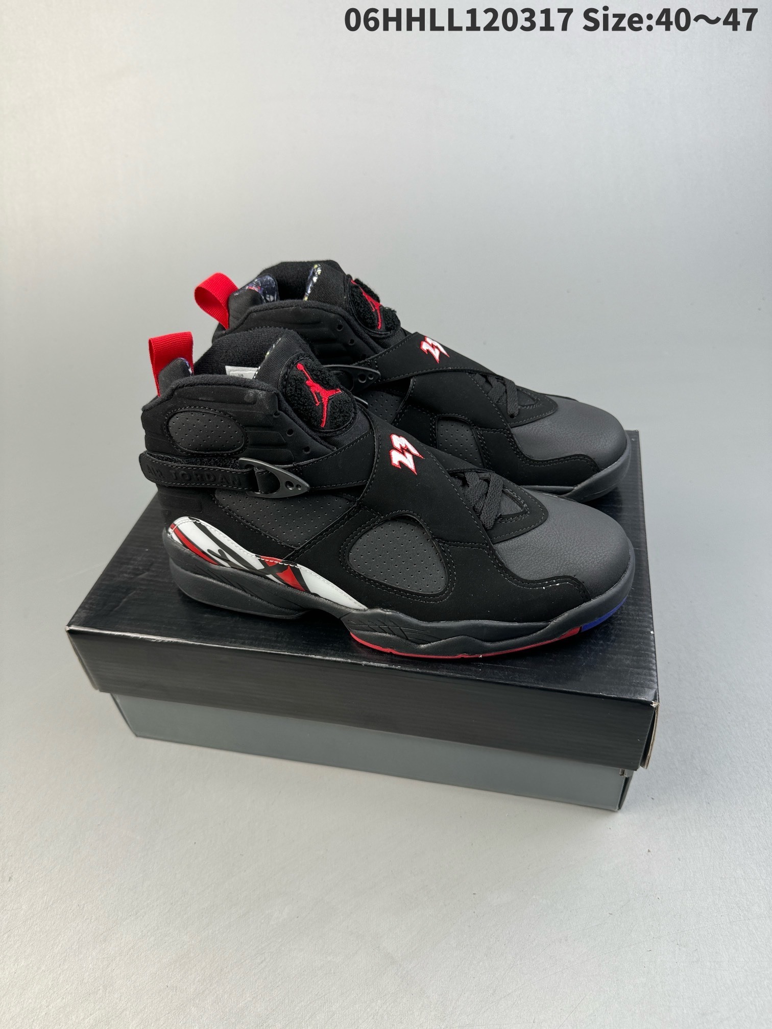 68$ Nike Air Jordan 8 Retro Size 40-47 437610 SY186 gallery