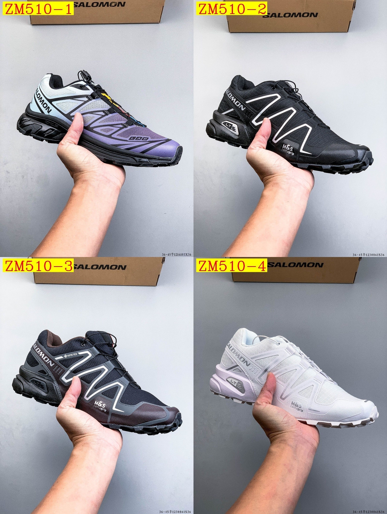 68$ Top Quality Salomon Speedcross 3 Size 36-45 736650 ZM510 gallery