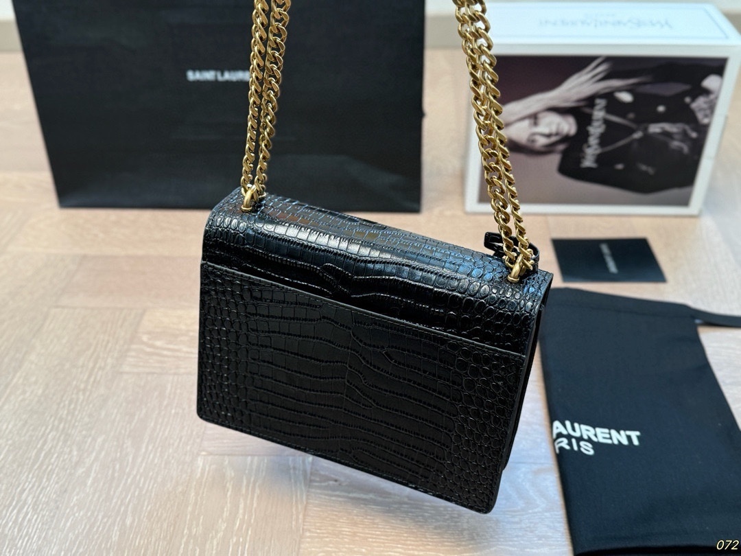 68$ Top Quality YSL Sunset Leather Size 22x16cm 339990 BF54 gallery