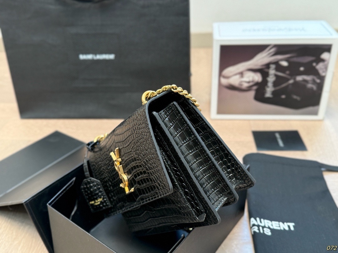 68$ Top Quality YSL Sunset Leather Size 22x16cm 339990 BF54 gallery