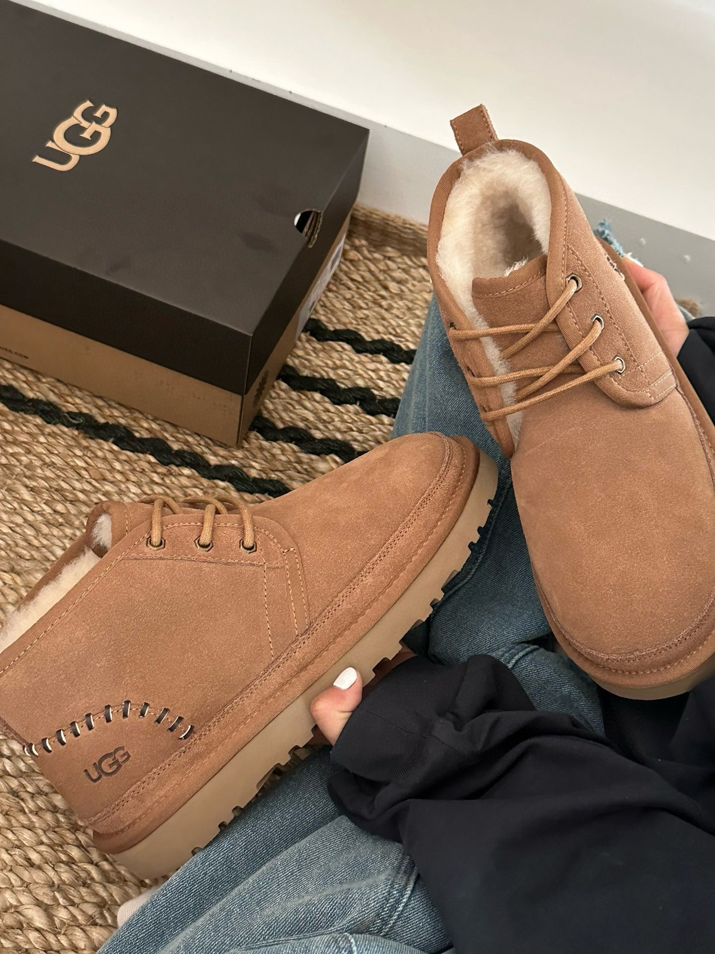 68$ new_dh Top Quality UGG Boot Leather Wool Size 40-44 94603046443 UG220 gallery