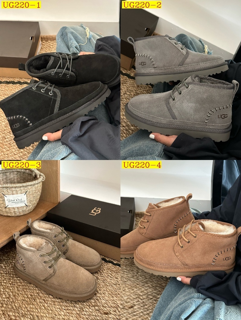 68$ new_dh Top Quality UGG Boot Leather Wool Size 40-44 94603046443 UG220 gallery