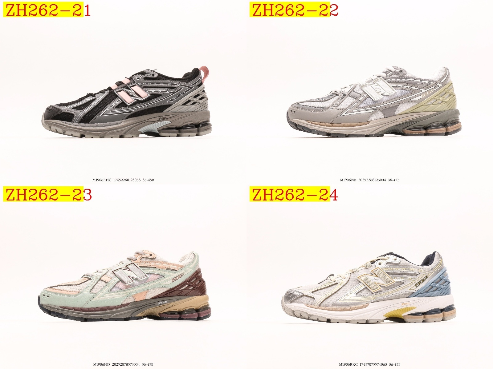 70$ New Balance 1906 size 36-45 All Colors 2 845460 ZH262 gallery