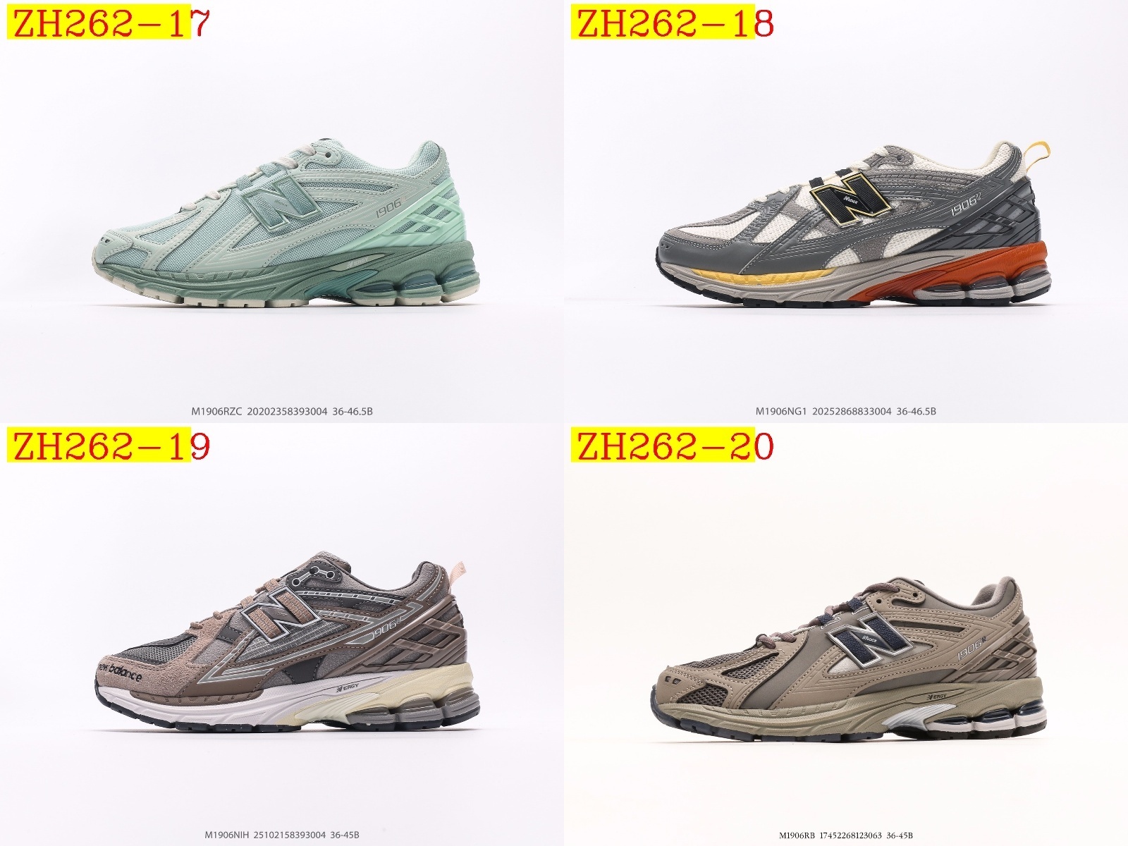 70$ New Balance 1906 size 36-45 All Colors 2 845460 ZH262 gallery