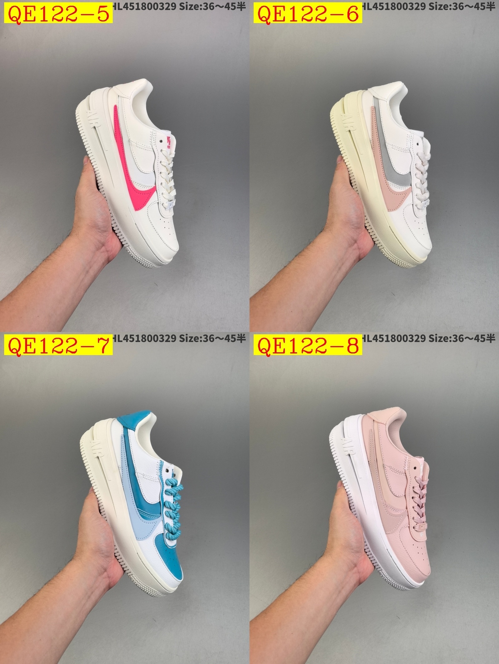 70$ Top Quality Nike Air Force 1 AF1 PLT AF ORM Size 36-45 half 938610 QE122 gallery