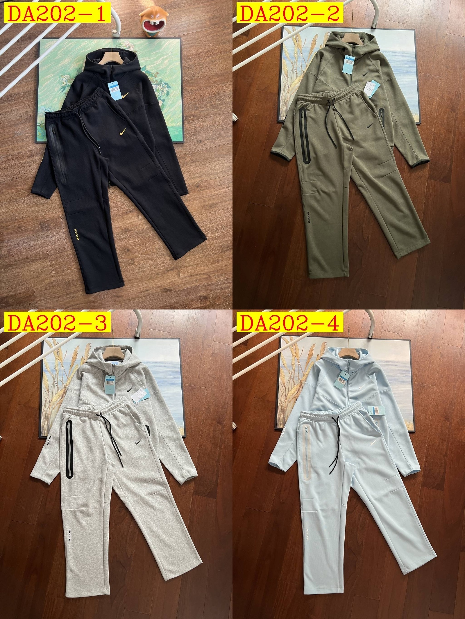 70$ dh NIKE x NOCTA Tech Fleece A suit of size M-2XL 53261047903 DA202 gallery