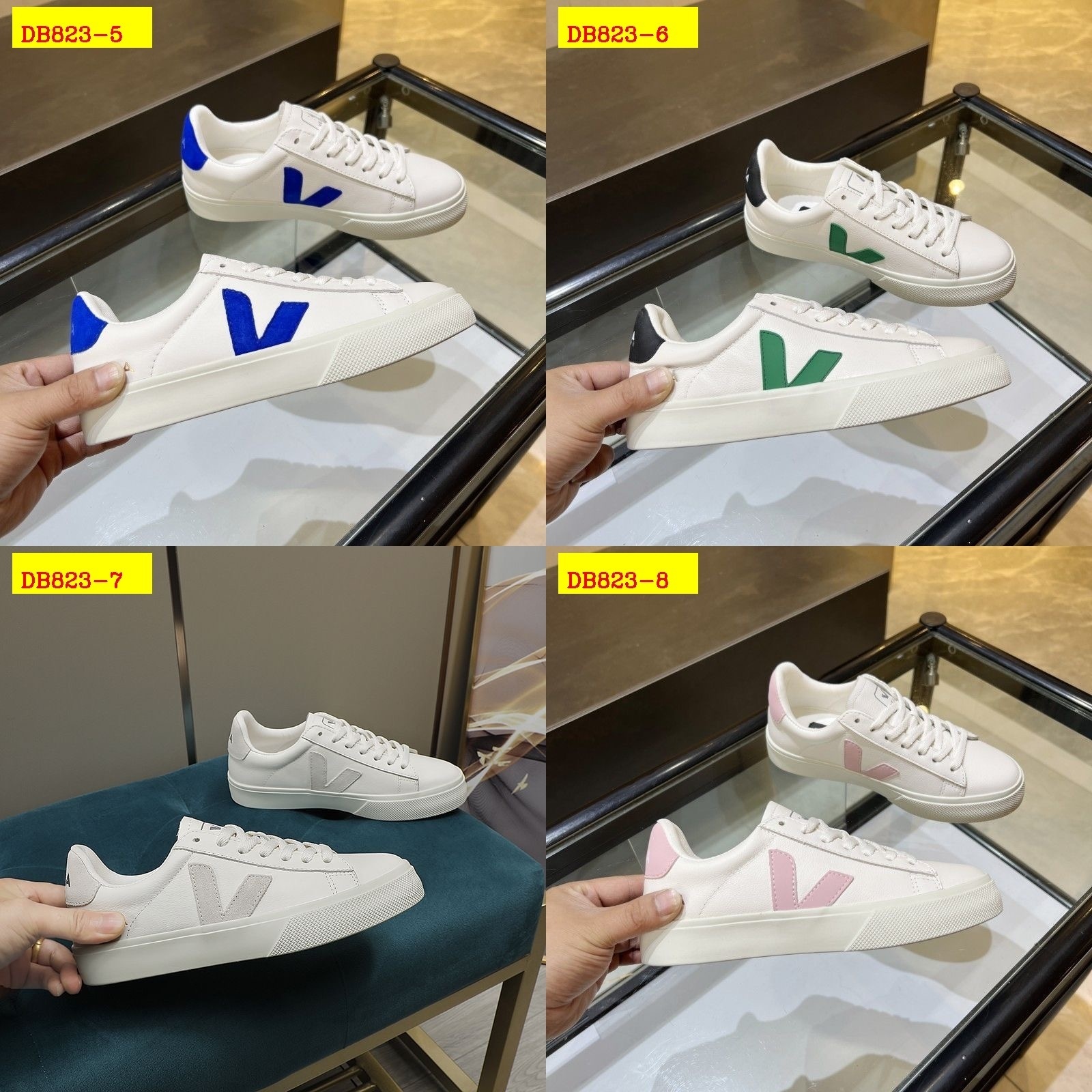 70$ dh Top Quality VEJA genuine leather SIZE 35-45 94648047901 DB823 gallery