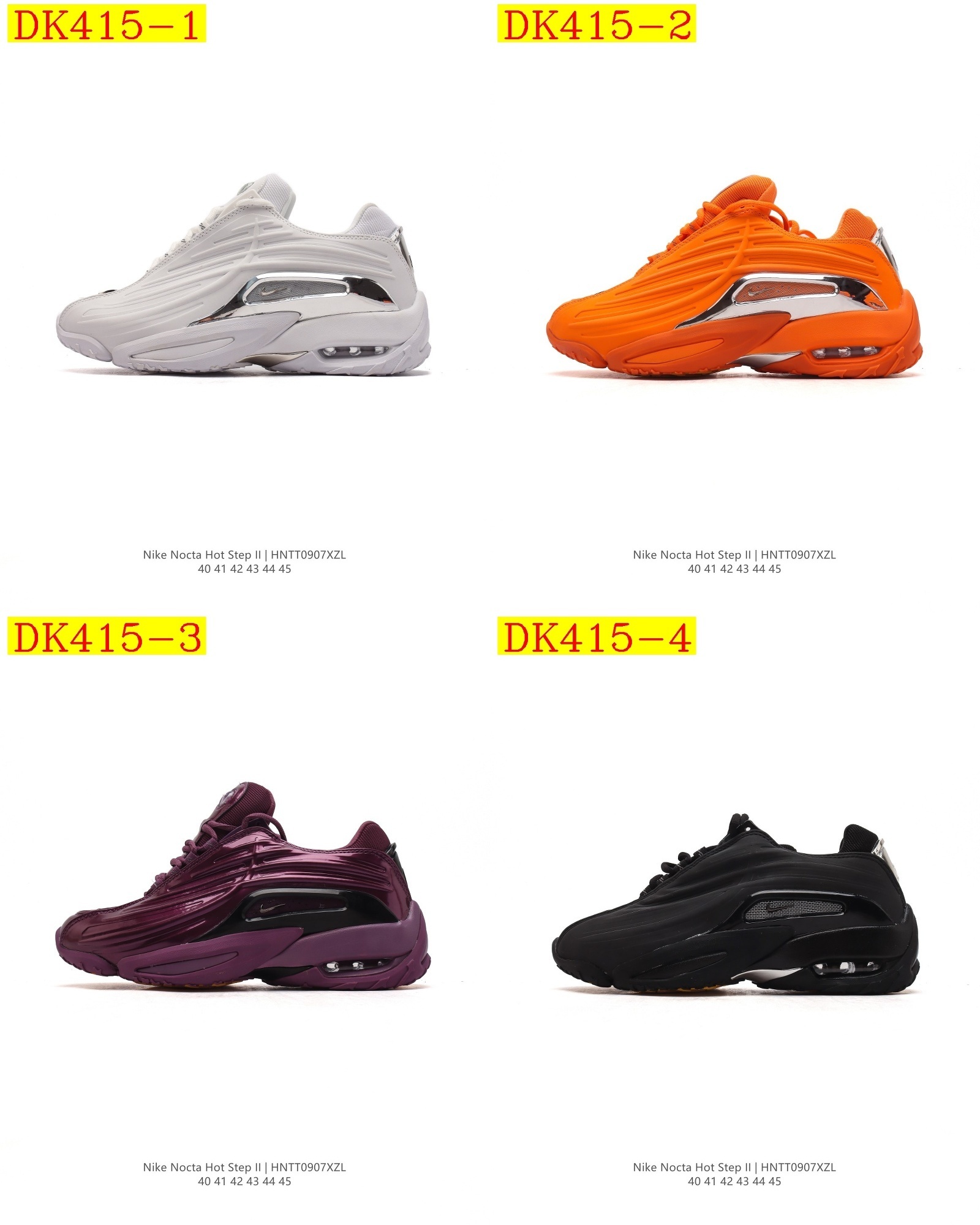 70$ new_dh Nocta X Nike Hot step II 2 size 40-45 84526046567 DK415 gallery