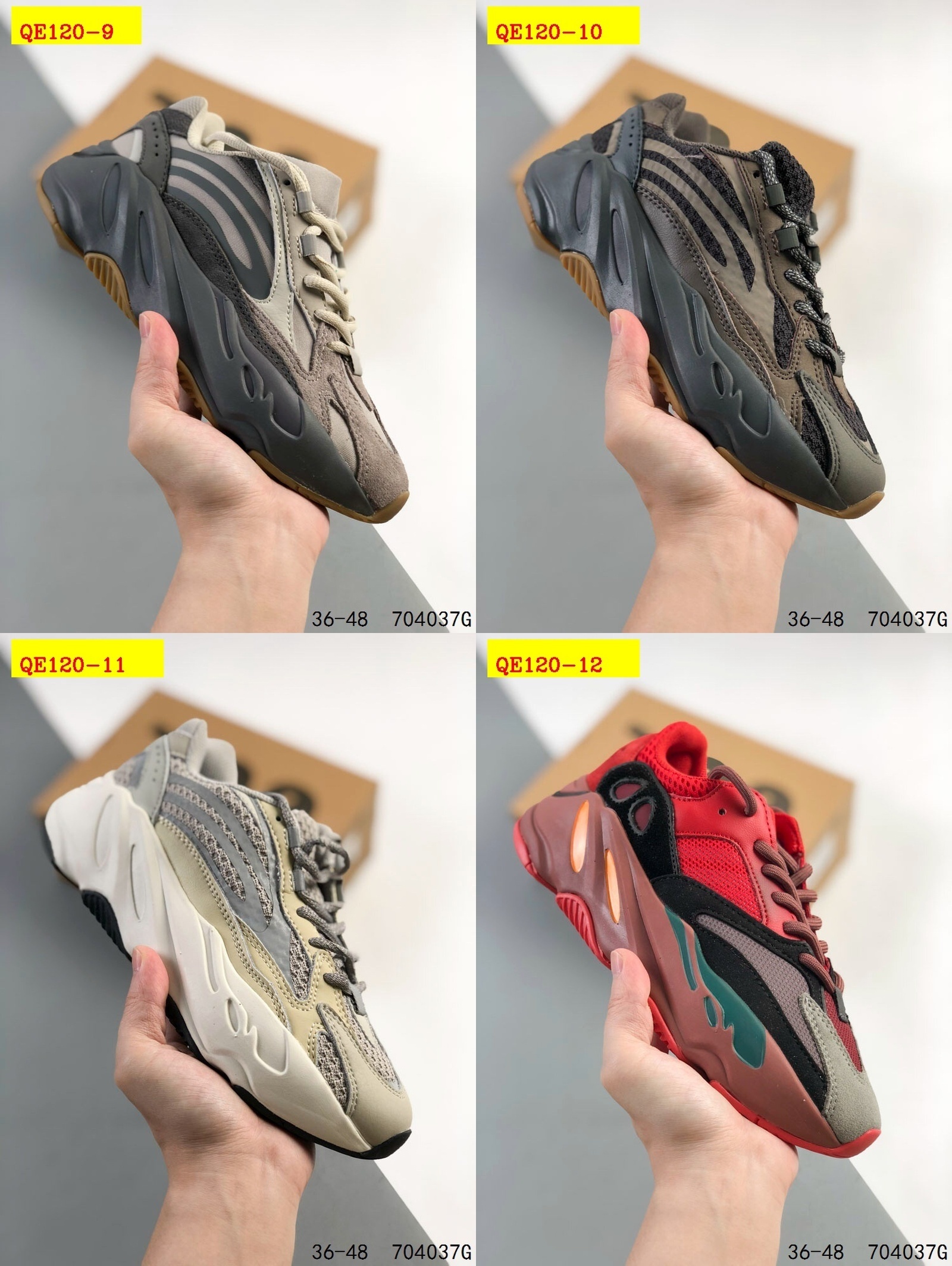 71$ Top Quality Adidas Yeezy Boost 700 Size 36-46 149020 QE120 gallery