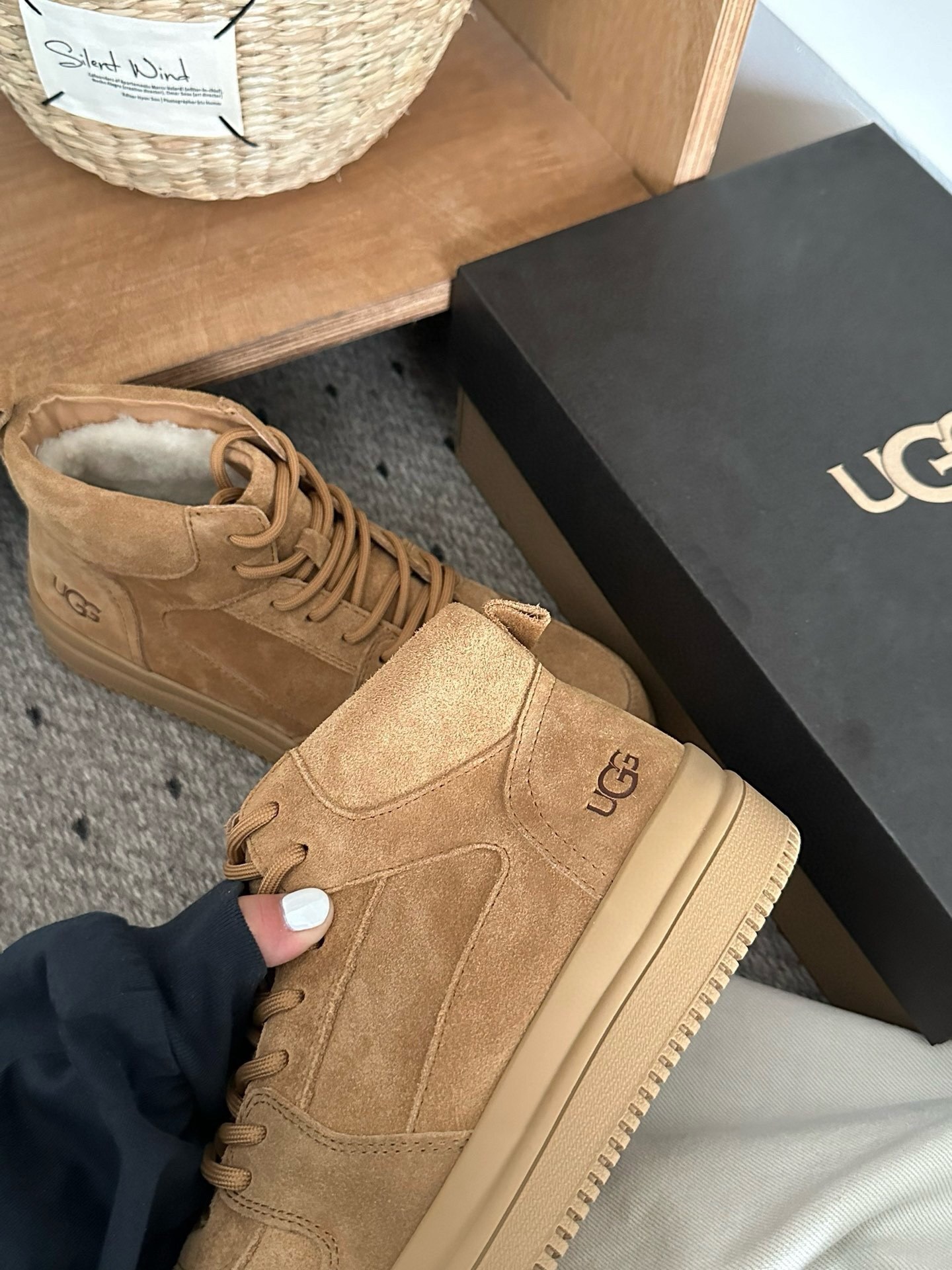 72$ new_dh Top Quality UGG Boot Leather Wool Size 40-44 34562046784 UG195 gallery