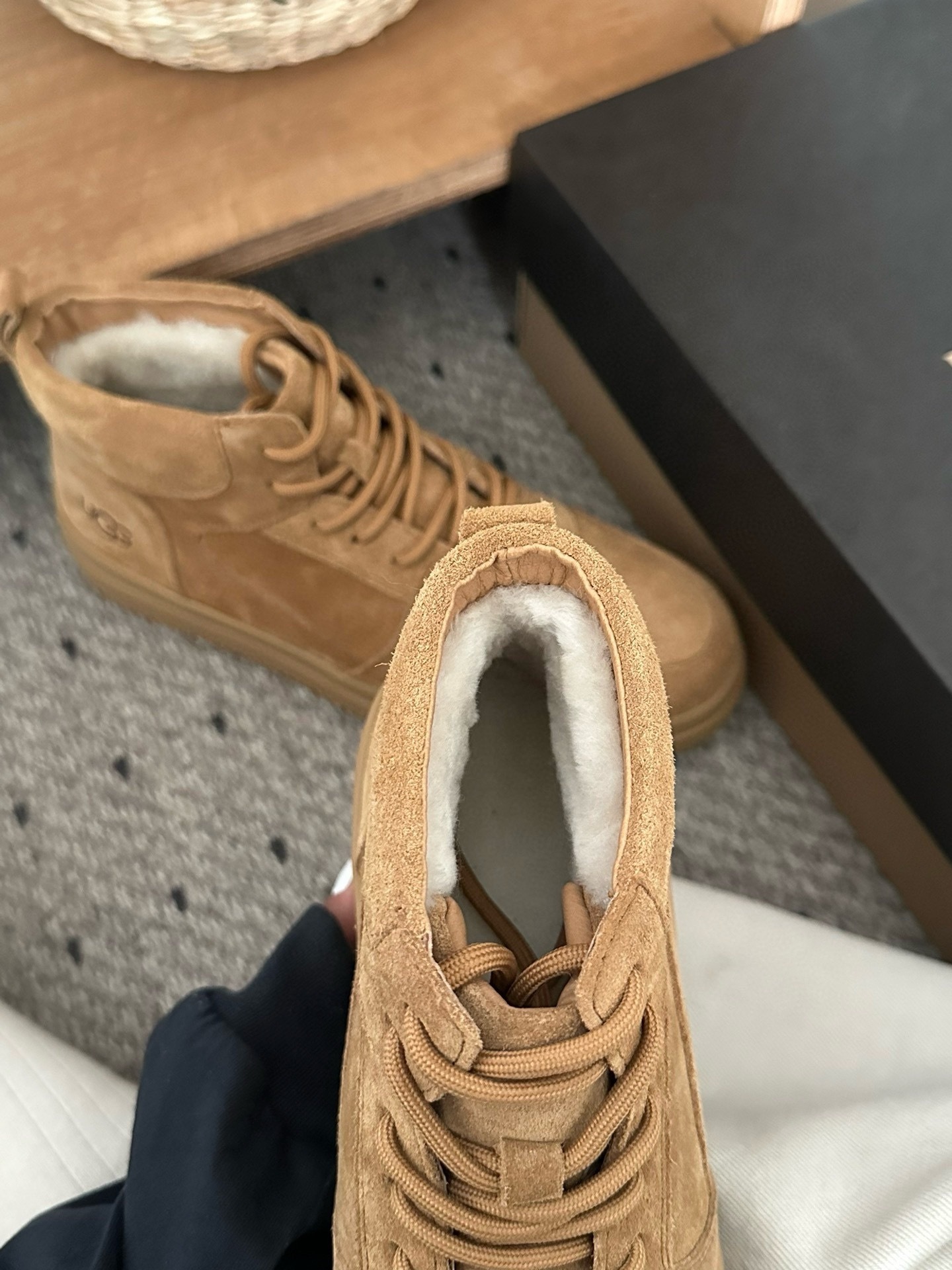 72$ new_dh Top Quality UGG Boot Leather Wool Size 40-44 34562046784 UG195 gallery