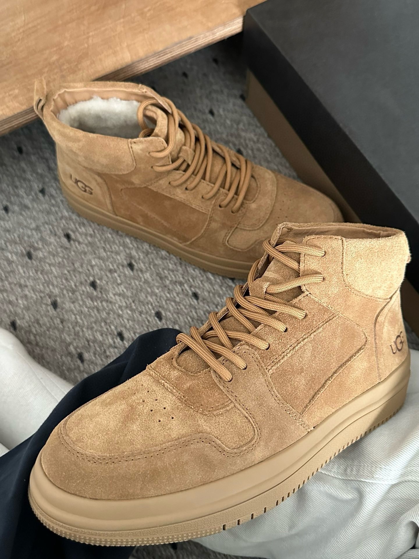 72$ new_dh Top Quality UGG Boot Leather Wool Size 40-44 34562046784 UG195 gallery