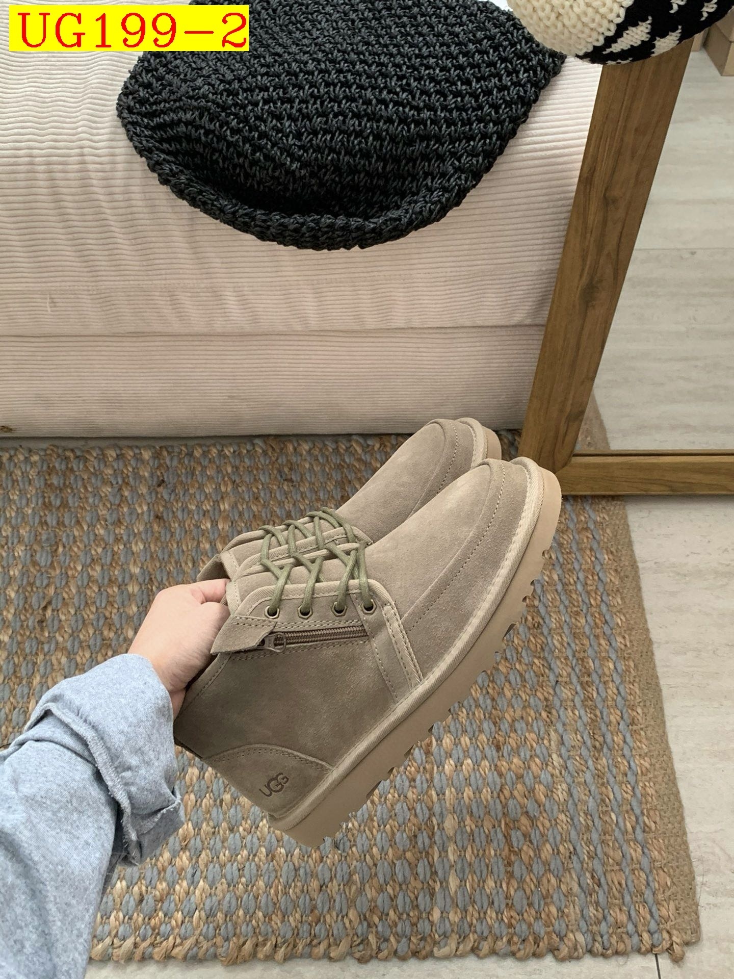 72$ new_dh Top Quality UGG Boot Leather Wool Size 40-44 84567046784 UG199 gallery