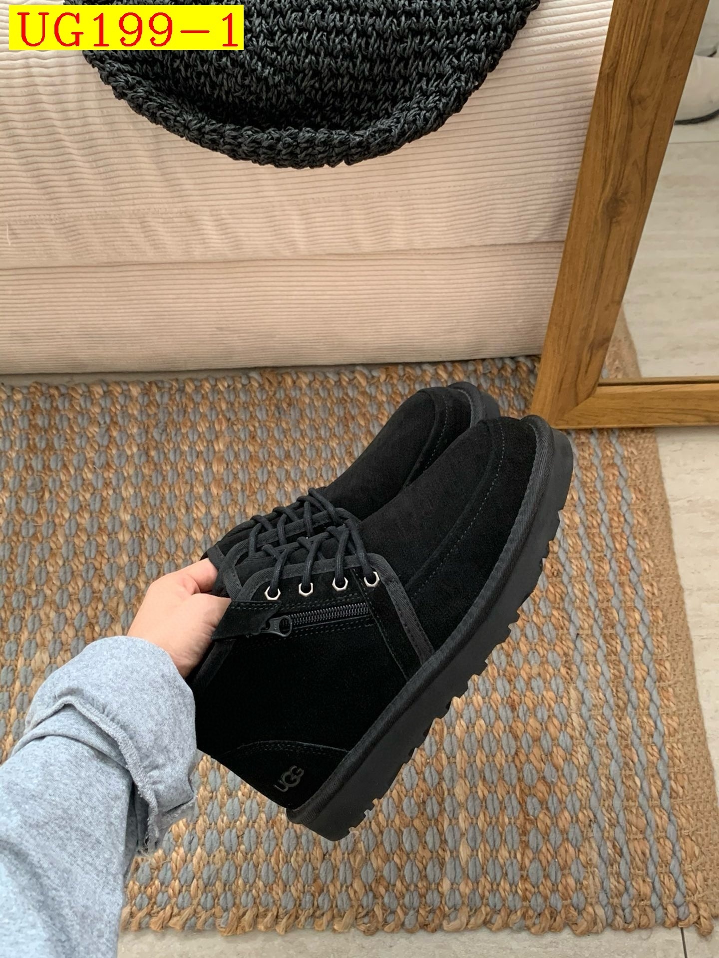 72$ new_dh Top Quality UGG Boot Leather Wool Size 40-44 84567046784 UG199 gallery