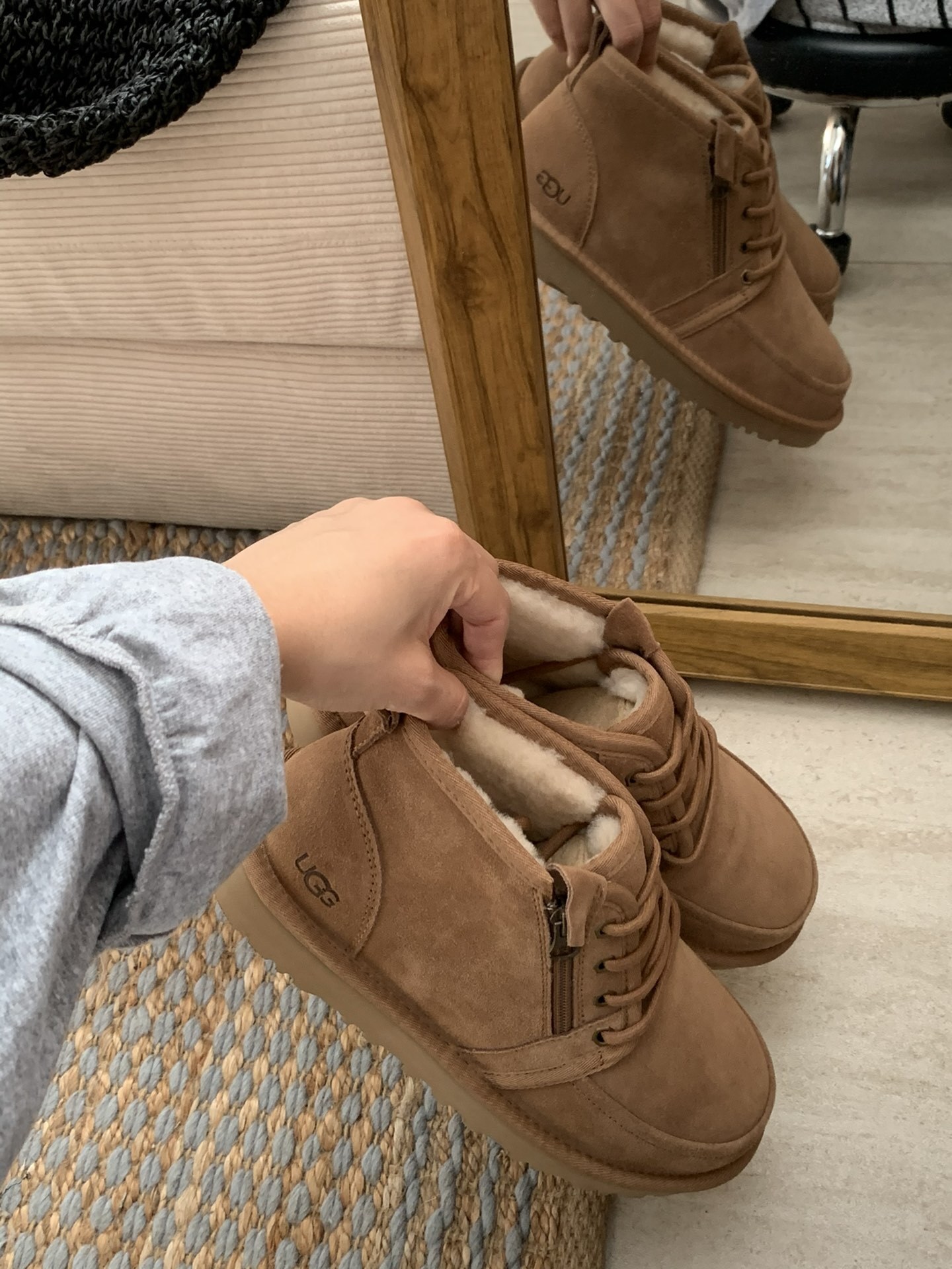 72$ new_dh Top Quality UGG Boot Leather Wool Size 40-44 84567046784 UG199 gallery