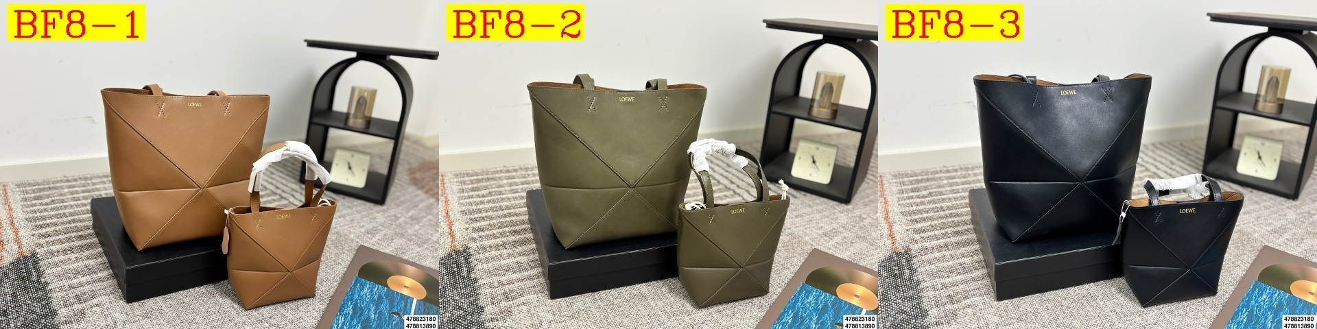 75$ LOEWE Puzzle Fold Size S-M 044650 BF8 gallery