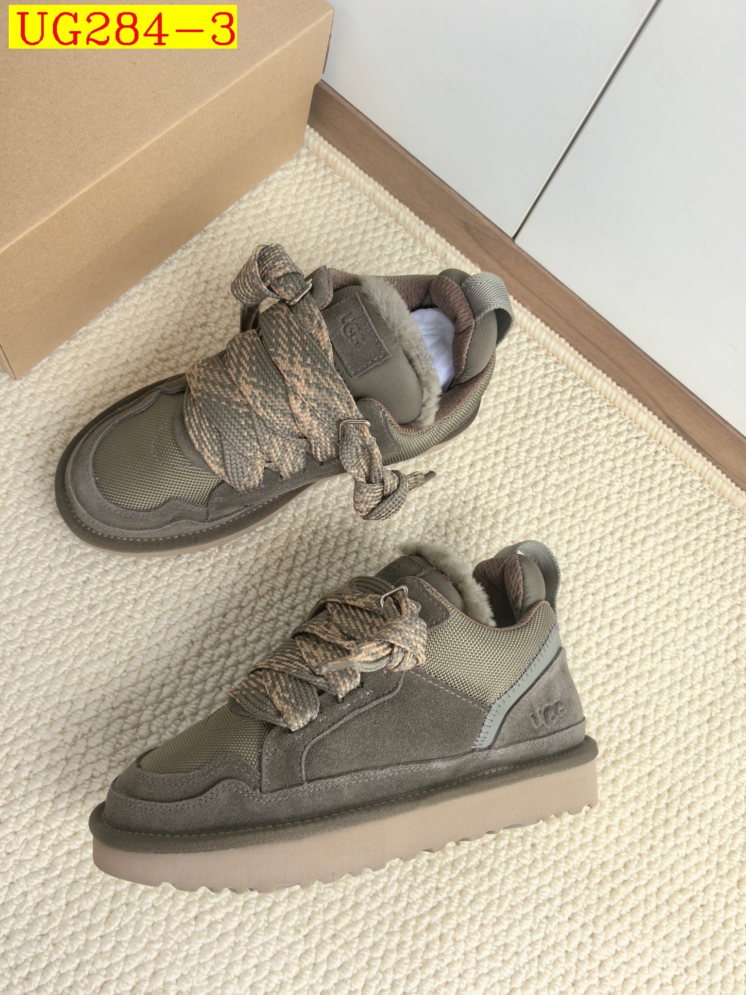 76$ Top Quality UGG Leather Wool Size 35-44 949430 UG284 gallery