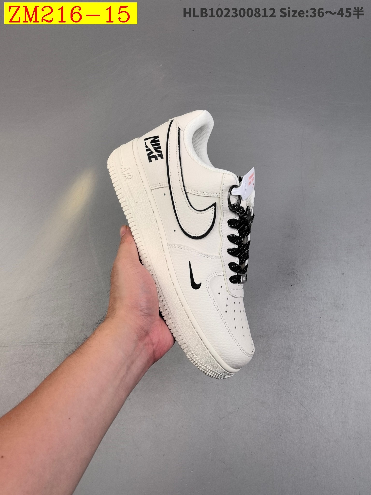 78$ Nike Air Force 1 07 low size 36-45 half 043630 ZM216 gallery