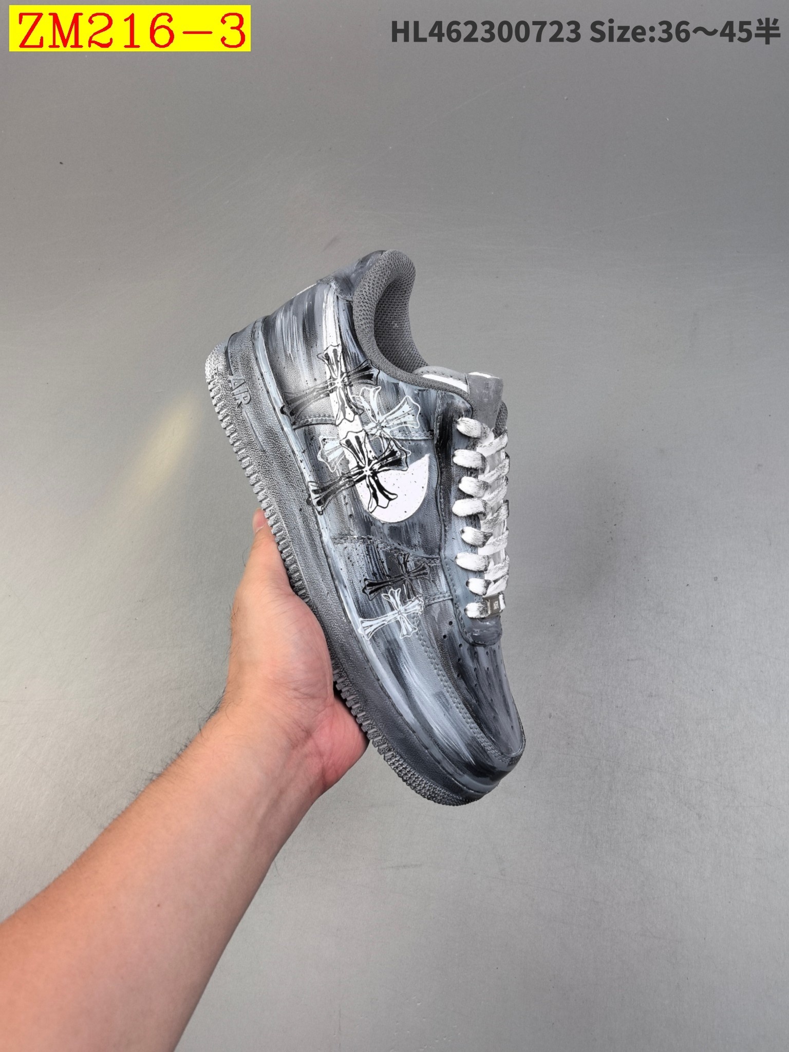 78$ Nike Air Force 1 07 low size 36-45 half 043630 ZM216 gallery