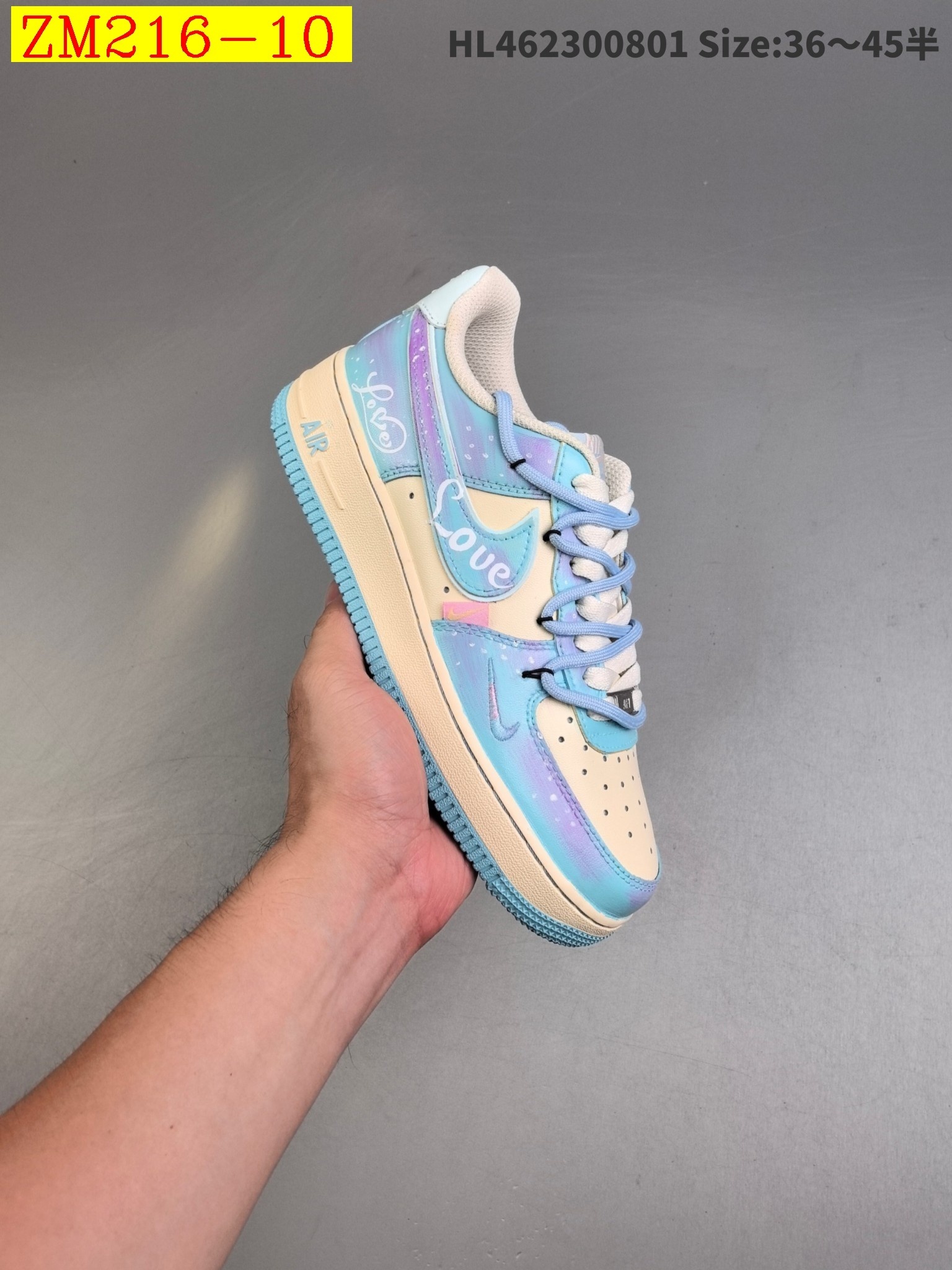 78$ Nike Air Force 1 07 low size 36-45 half 043630 ZM216 gallery