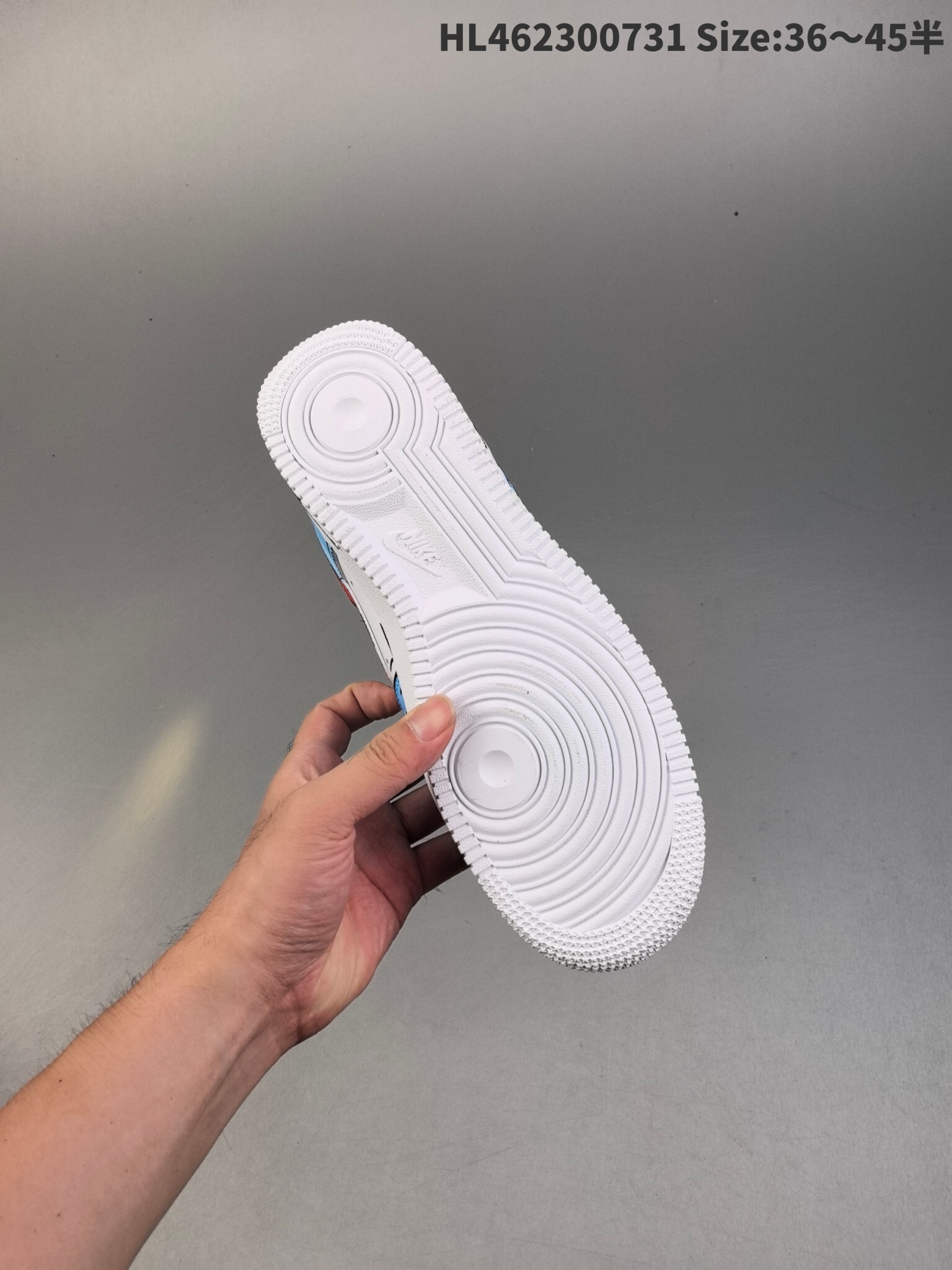 78$ Nike Air Force 1 07 low size 36-45 half 043630 ZM216 gallery