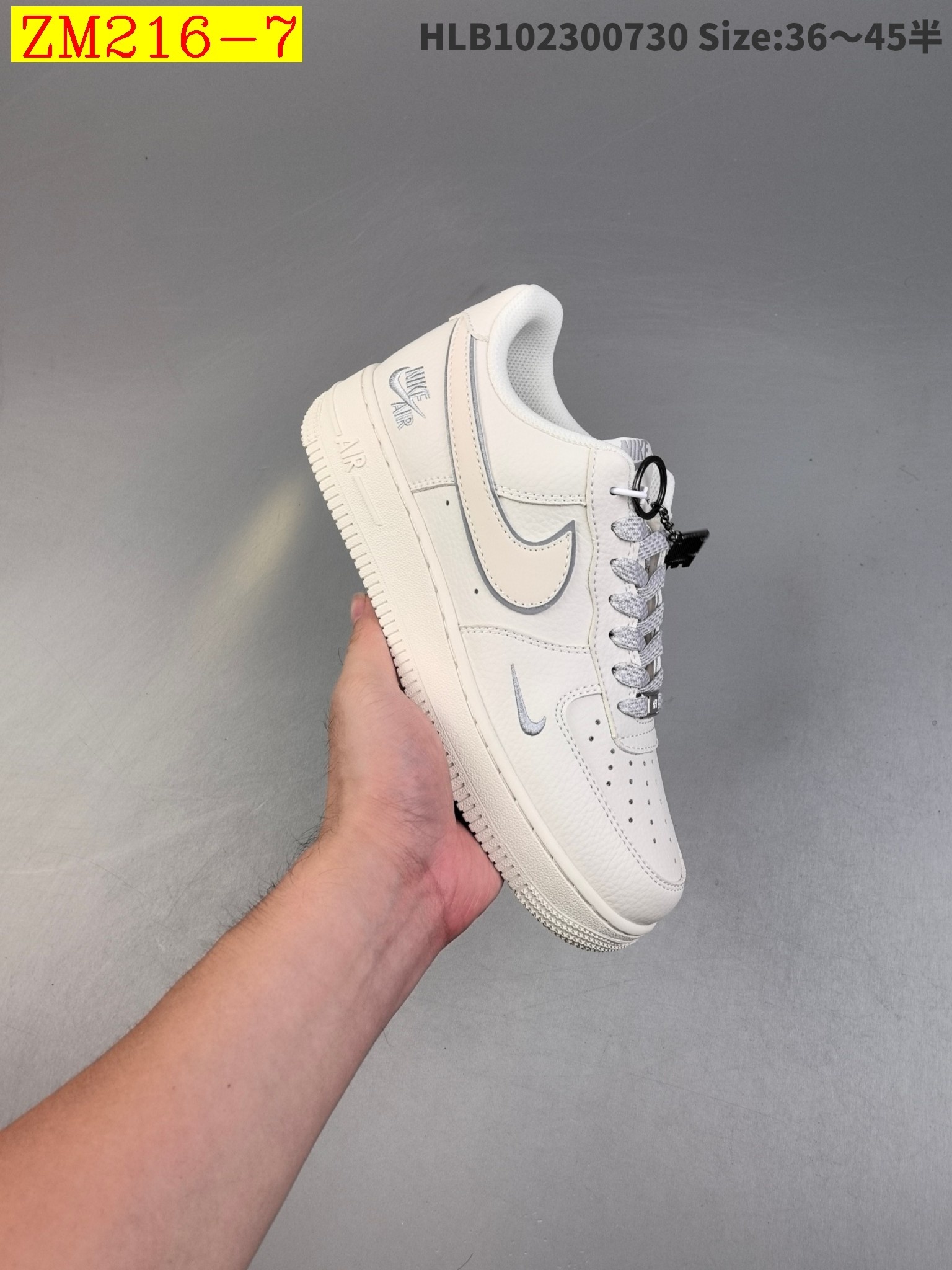 78$ Nike Air Force 1 07 low size 36-45 half 043630 ZM216 gallery