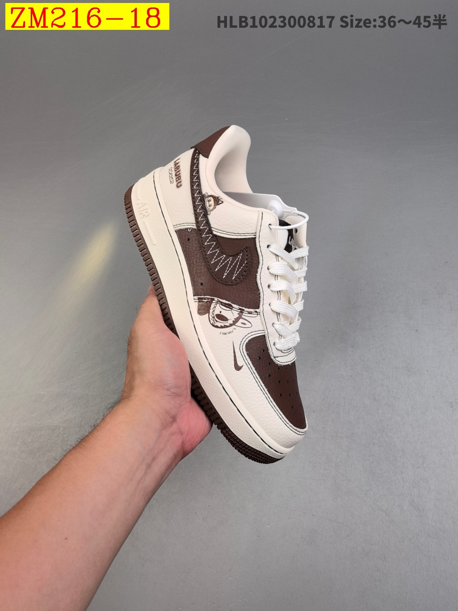 78$ Nike Air Force 1 07 low size 36-45 half 043630 ZM216 gallery