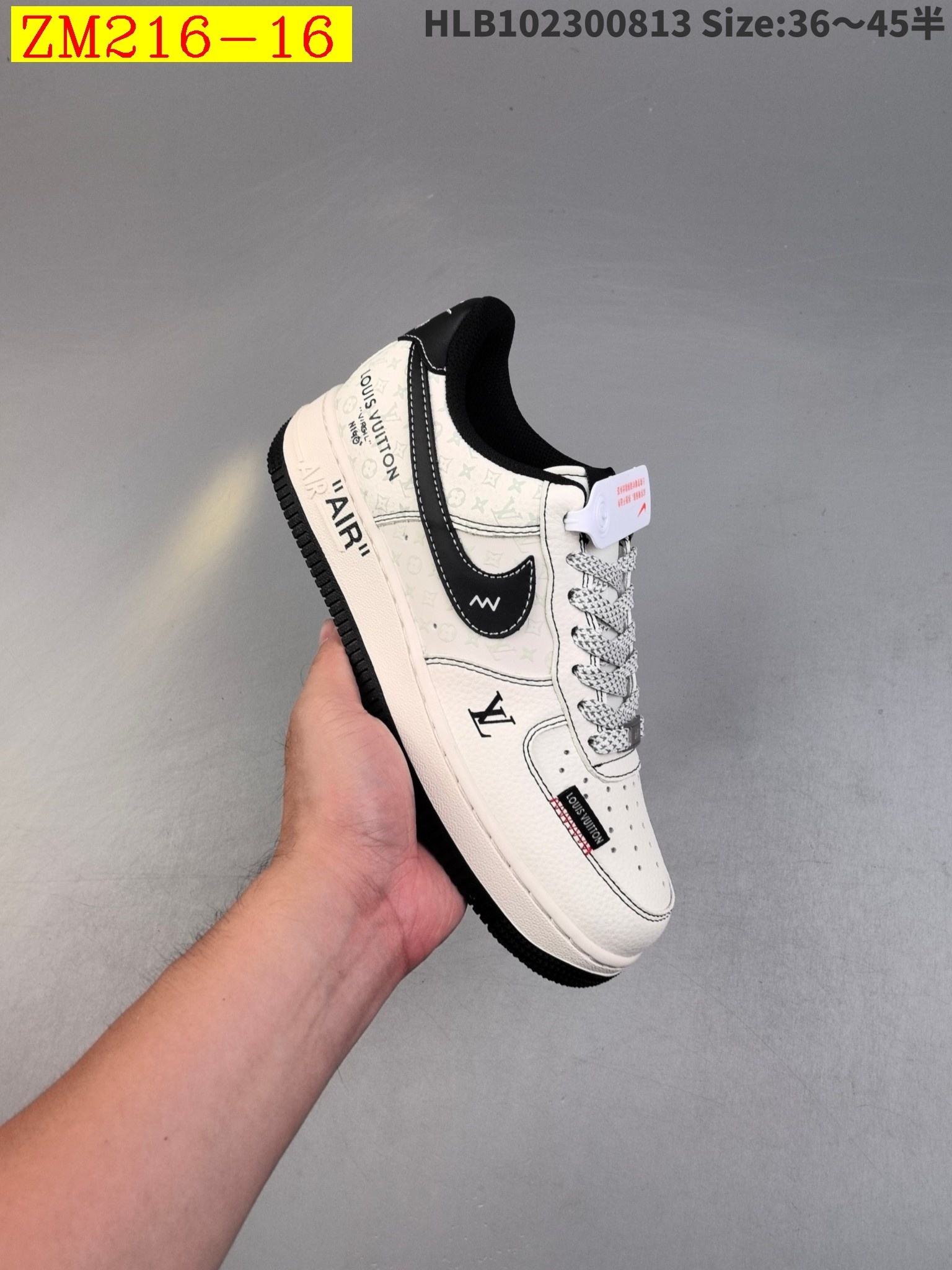 78$ Nike Air Force 1 07 low size 36-45 half 043630 ZM216 gallery