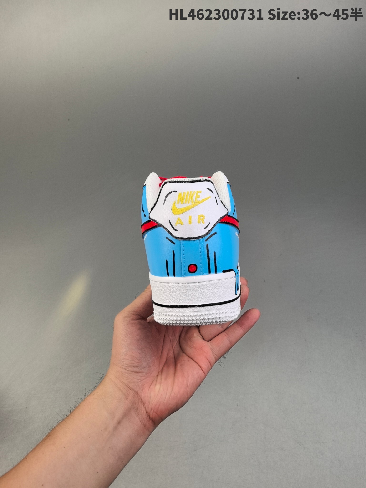 78$ Nike Air Force 1 07 low size 36-45 half 043630 ZM216 gallery
