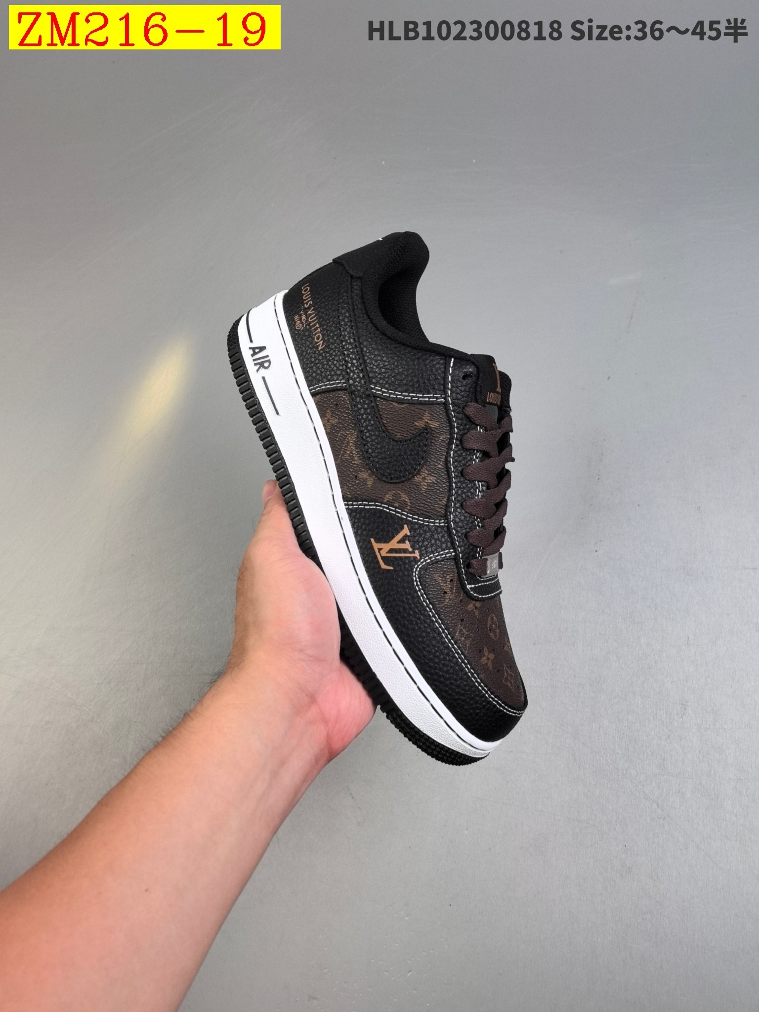 78$ Nike Air Force 1 07 low size 36-45 half 043630 ZM216 gallery