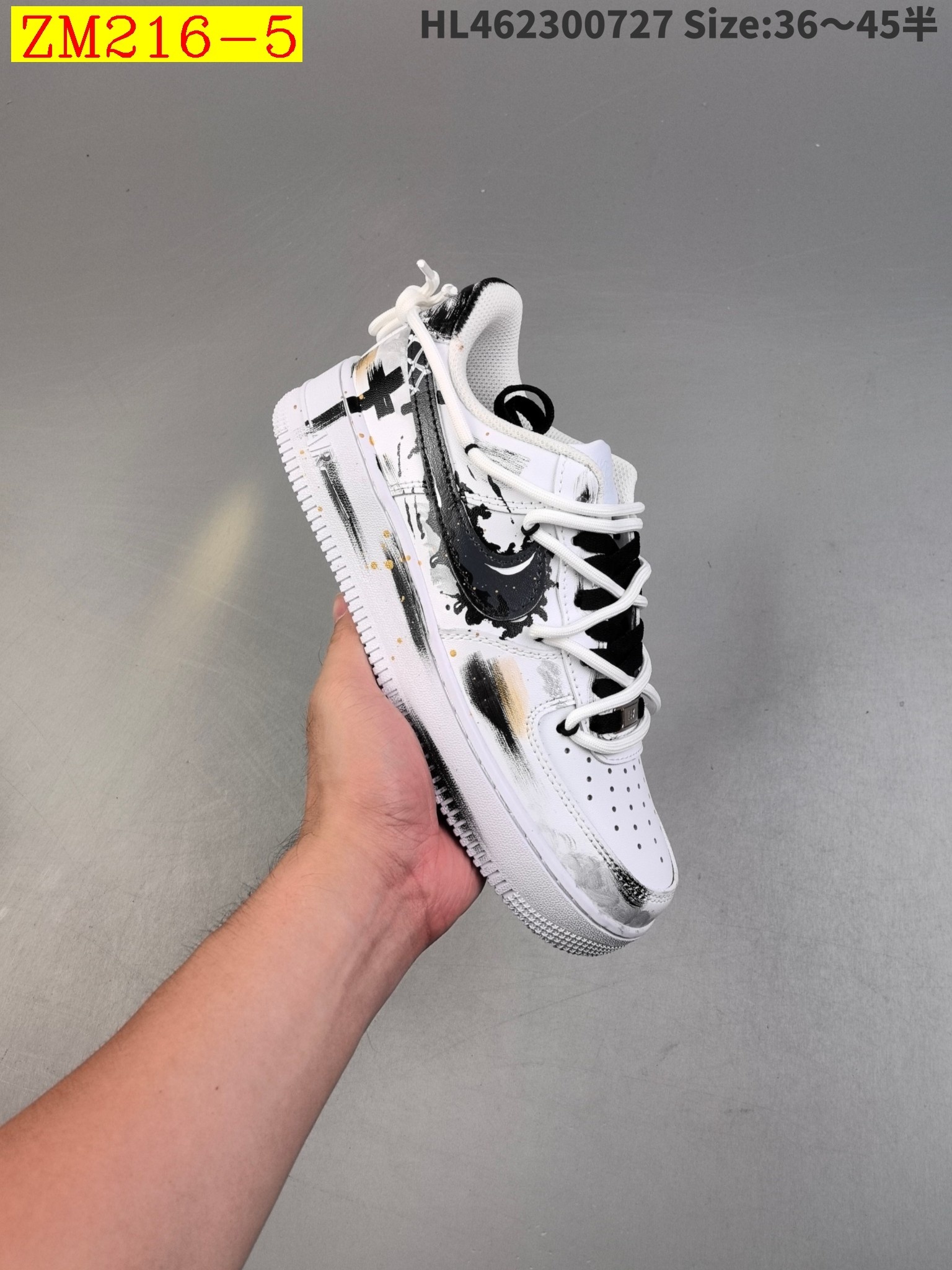 78$ Nike Air Force 1 07 low size 36-45 half 043630 ZM216 gallery