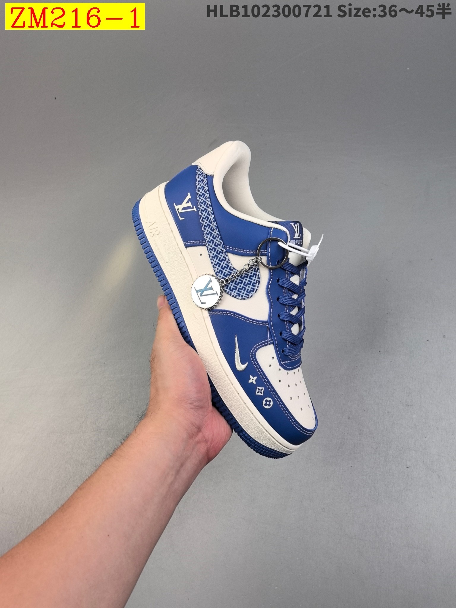 78$ Nike Air Force 1 07 low size 36-45 half 043630 ZM216 gallery