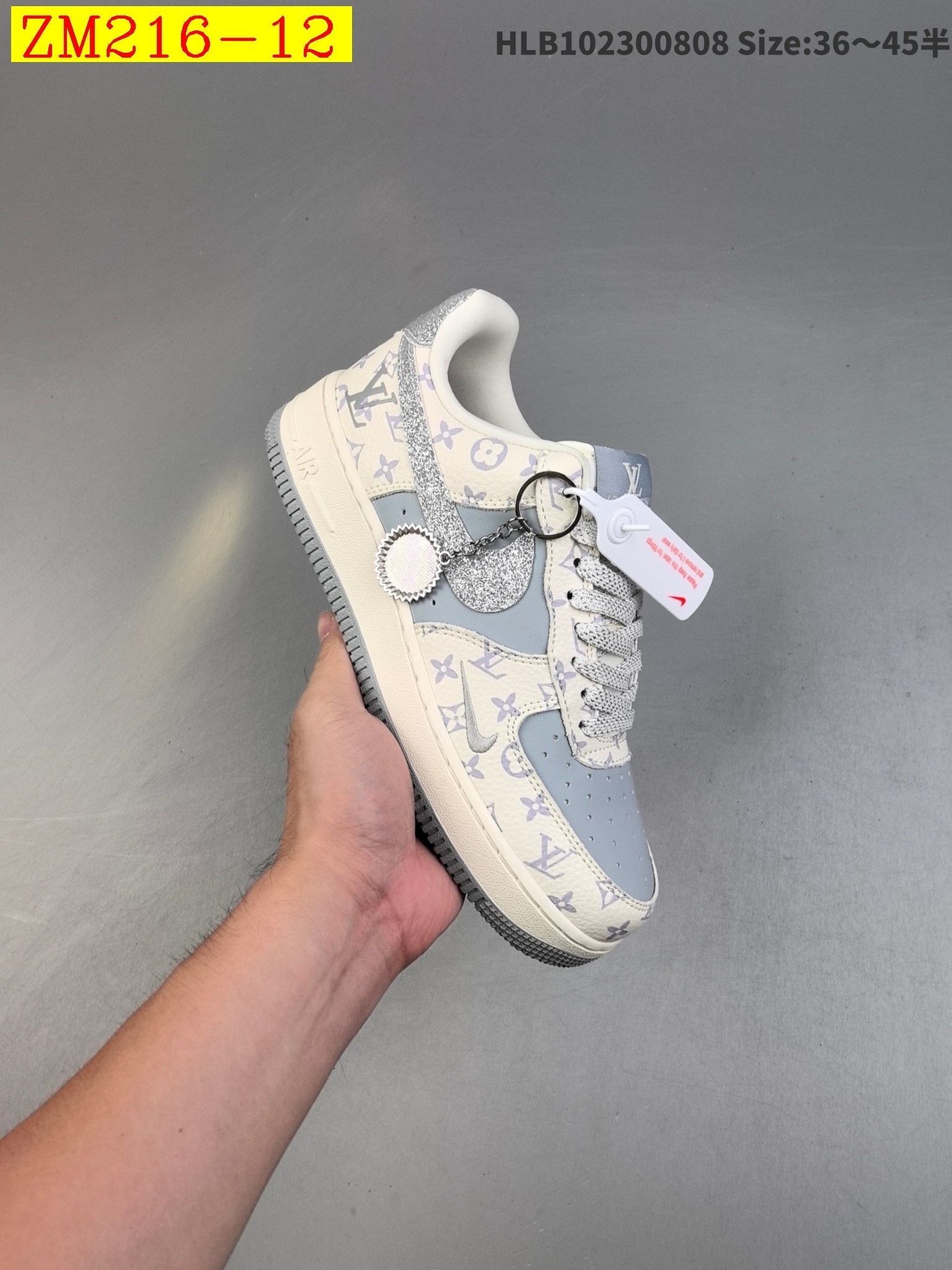 78$ Nike Air Force 1 07 low size 36-45 half 043630 ZM216 gallery