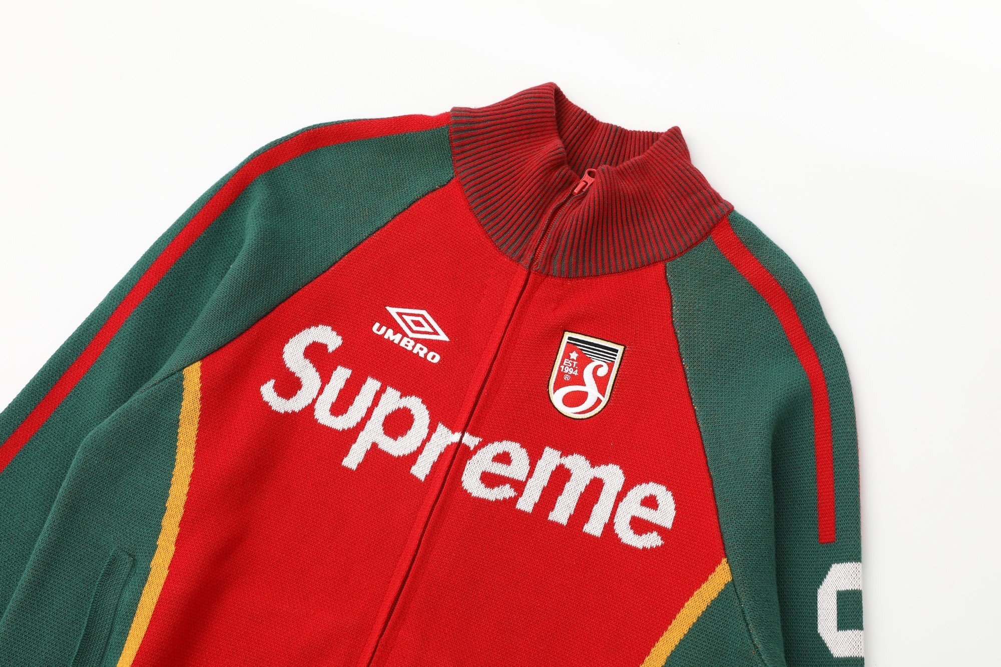 78$ Supreme X UMBRO ZIP UP SWEATER SIZE S-XL 541670 RCY80 gallery