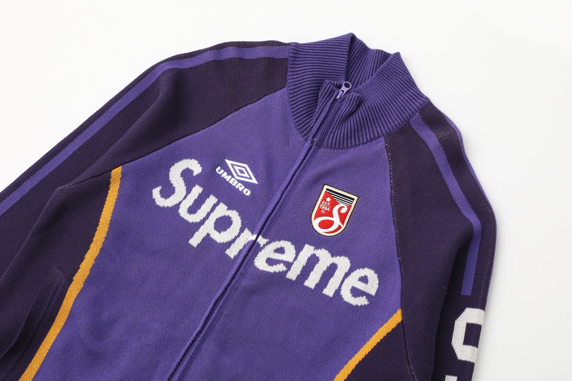 78$ Supreme X UMBRO ZIP UP SWEATER SIZE S-XL 541670 RCY80 gallery