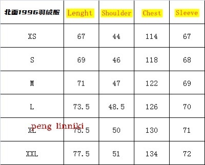 79$ dh THE NORTH FACE 1996 Down jacket SIZE XS-2XL 94568047804 DK949 gallery